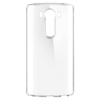 Spigen Ultra Hybrid Case - хибриден кейс с висока степен на защита за LG V10 (прозрачен) 6