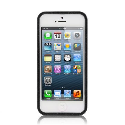 Prodigee Stardust Case - поликарбонатов слайдер кейс за iPhone SE, iPhone 5S, iPhone 5 (черен) 2