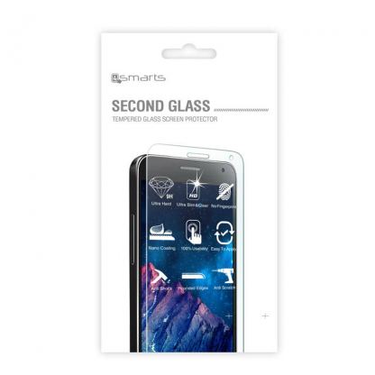 4smarts Second Glass - калено стъклено защитно покритие за дисплея на LG Bello 2 (прозрачен) 2