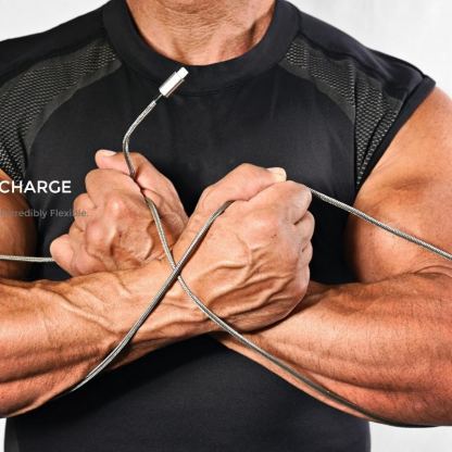 Fuse Chicken Titan - стоманен Lightning кабел за iPhone, iPad, iPod с Lightning 5