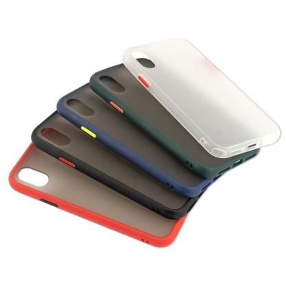 4smarts Hard Cover MALIBU Case - удароустойчив хибриден кейс за Huawei P30 Lite (черен) 4