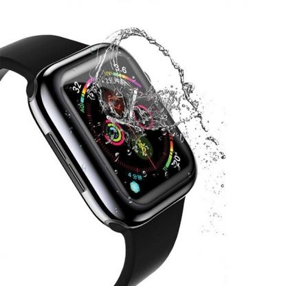 USAMS Full Protective TPU Case - качествен силиконов (TPU) кейс за Apple Watch Series 5/4 (44mm) (прозрачен) 3