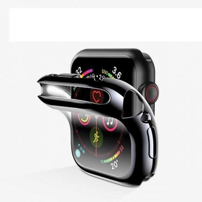 USAMS Full Protective TPU Case - качествен силиконов (TPU) кейс за Apple Watch Series 5/4 (40mm) (черен) 2