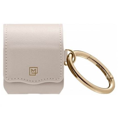 Spigen La Manon Leather Case - кожен калъф за Apple Airpods и Airpods 2 (розов) 2