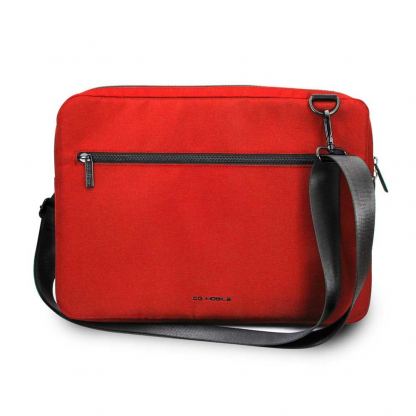 Ferrari Urban Collection Bag - дизайнерска чанта с презрамка za Macbook Pro 13 и лаптопи до 13 инча (червен) 2