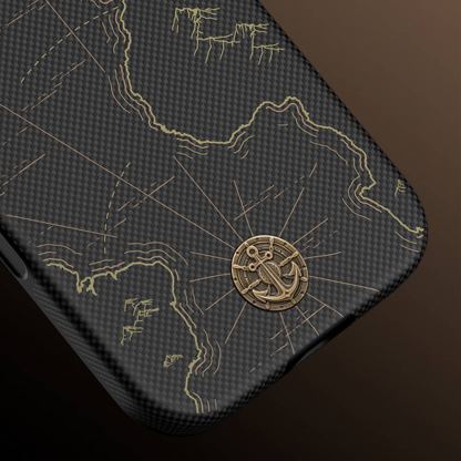 Кевларен кейс с MagSafe за iPhone 18 Pro Max, iPhone 17 Pro Max - Benks Magnetic Armor Edge X1 Air Navigator Kevlar 600D 7