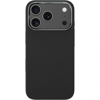 Удароустойчив кевларен кейс с MagSafe за iPhone 18 Pro Max, iPhone 17 Pro Max - Benks Magnetic Armor Pro Kevlar Metal Frame Camera Control Case 600D (черен) 4