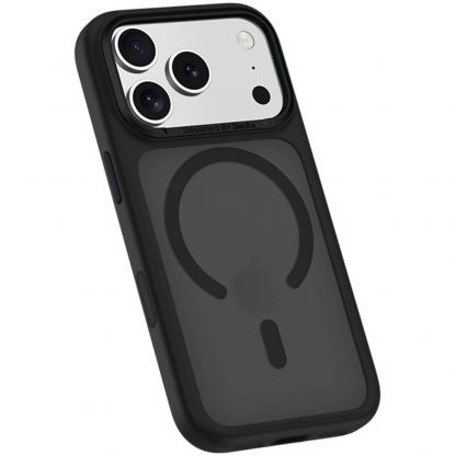 Хибриден удароустойчив кейс с MagSafe за iPhone 18 Pro, iPhone 17 Pro - Benks Magnetic Mist Metal Frame Case (черен) 4