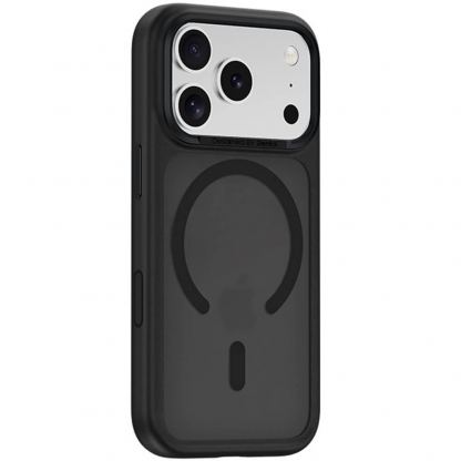 Хибриден удароустойчив кейс с MagSafe за iPhone 18 Pro Max, iPhone 17 Pro Max - Benks Magnetic Mist Metal Frame Case (черен) 2