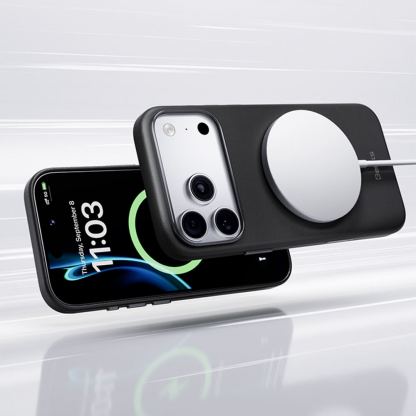 Кожен кейс с MagSafe за iPhone 18 Pro Max, iPhone 17 Pro Max - Benks Magnetic Vita Pro Leather Case (черен) 3