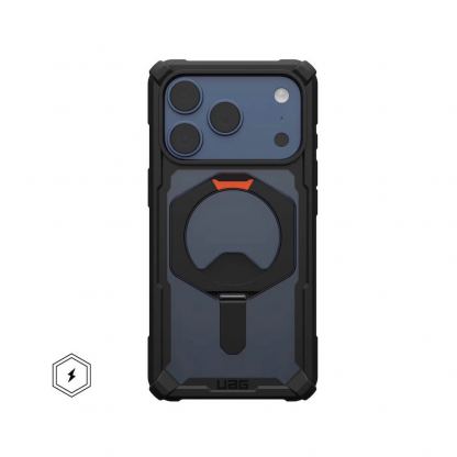 Удароустойчив хибриден кейс с MagSafe за iPhone 18 Pro, iPhone 17 Pro - UAG Plasma XTE MagSafe Case (черен) 2