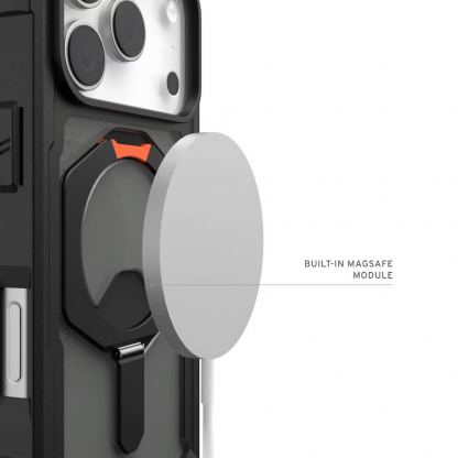Удароустойчив хибриден кейс с MagSafe за iPhone 18 Pro, iPhone 17 Pro - UAG Plasma XTE MagSafe Case (черен) 4