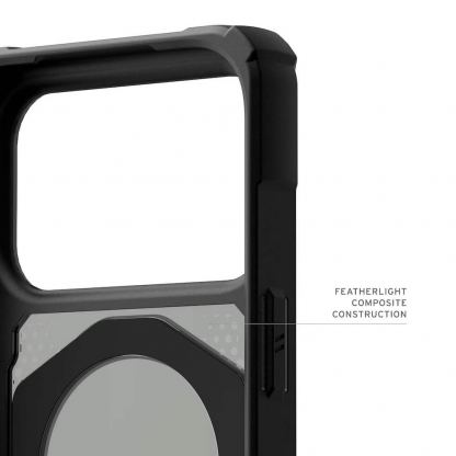 Удароустойчив хибриден кейс с MagSafe за iPhone 18 Pro, iPhone 17 Pro - UAG Plasma XTE MagSafe Case (черен) 8