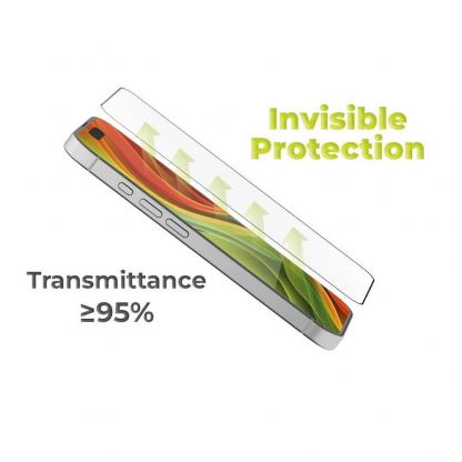 Стъклено защитно покритие за дисплея на дисплея на iPhone 18 Pro Max, iPhone 17 Pro Max - Mobile Origin Screen Guard AR 3D Tempered Glass With Applicator Pro (черен-прозрачен) 11