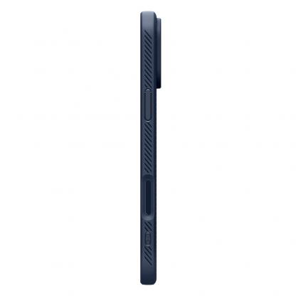 Удароустойчив силиконов (TPU) калъф за iPhone 18 Pro, iPhone 17 Pro  - Spigen Liquid Air Case (тъмносин) 5