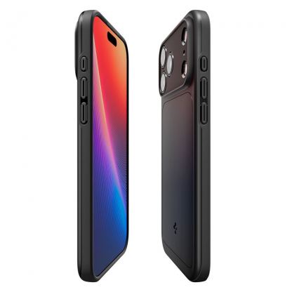 Качествен тънък матиран кейс с MagSafe за iPhone 18 Pro, iPhone 17 Pro - Spigen Thin Fit MagSafe Case (черен) 7