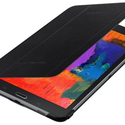 Samsung Diary Case EF-BT320BB - хибриден кожен калъф и поставка за Samsung Galaxy Tab Pro 8.4 (черен) 2