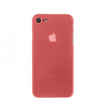 Tucano Nuvola Case - тънък полипропиленов кейс (0.3 mm) за iPhone 7, iPhone 8, iPhone SE (2020) (червен)  4
