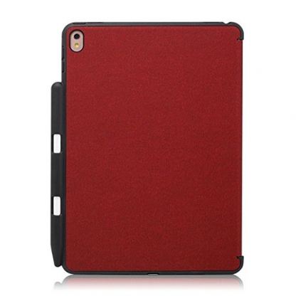 Prodigee Expert Case - кожен калъф, тип папка и поставка за iPad Pro 12.9 (червен) 2