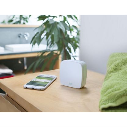 Elgato Eve Room Wireless Indoor Sensor - сензор за измерване на качеството на въздуха, температурата и влажността на въздуха в стайни помещения 3