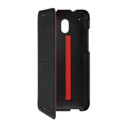 HTC Double Dip Flip HC V851 - оригинален кейс за HTC ONE mini M4 (черен) 2
