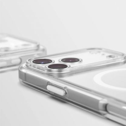 Хибриден кейс с висока степен на защита с MagSafe за iPhone 18 Pro, iPhone 17 Pro - AmazingThing Minimal LensGuard Hybrid MagSafe Case (прозрачен) 7