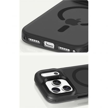 Хибриден удароустойчив кейс с MagSafe за iPhone 18 Pro Max, iPhone 17 Pro Max - Benks Magnetic Lucid Armor Camera Control Button Case (black) 9