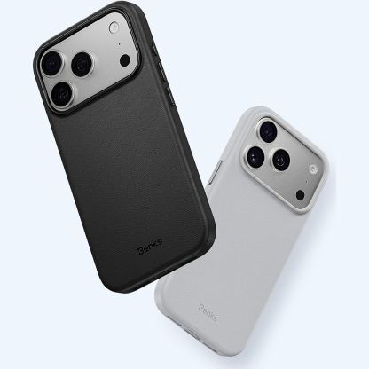Кожен кейс с MagSafe за  iPhone 18 Pro, iPhone 17 Pro - Benks Magnetic Vita Pro Leather Case with Camera Control Button (blue) 4
