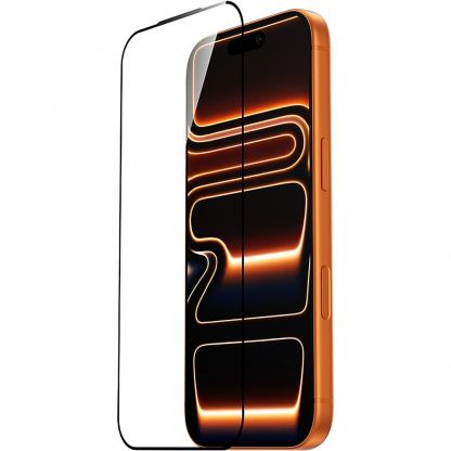 Калено стъклено защитно покритие за дисплея на iPhone 18 Pro, Phone 17 Pro - Benks Tempered glass Glass Warrior 2.0 AR-EZFita (черен-прозрачен) 4