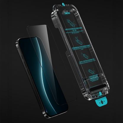 Калено стъклено защитно покритие със сапфирени частици на iPhone 18 Pro Max, iPhone 17 Pro Max - Benks Tempered Glass Omni Warrior Anti-Drop Eye-Friendly HD 7