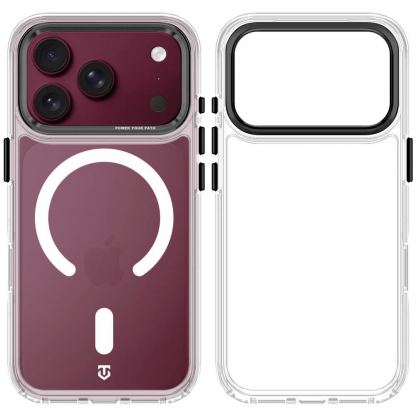 Хибриден удароустойчив кейс с MagSafe за iPhone 18 Pro, iPhone 17 Pro - Tactical MagForce 2.0 Case (прозрачен) 5