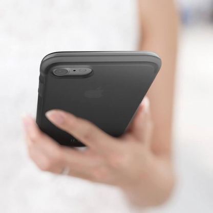 iLuv Gelato Case - силиконов (TPU) калъф за iPhone 8, iPhone 7, iPhone SE (2020) (черен-мат) 4