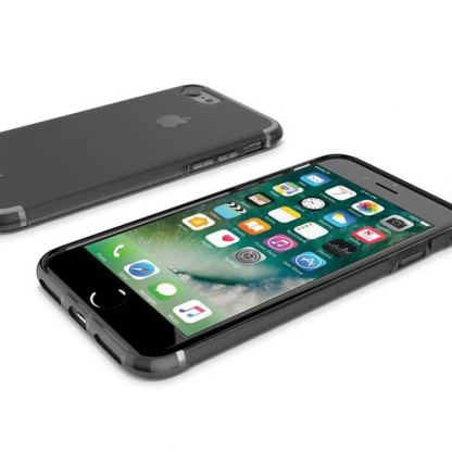 iLuv Gelato Case - силиконов (TPU) калъф за iPhone 8, iPhone 7, iPhone SE (2020) (черен-мат) 5