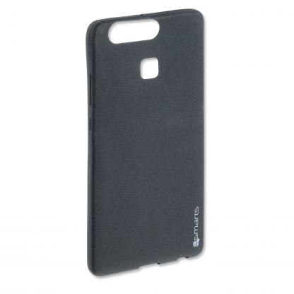 4smarts Ultimag Soft Touch Cover Sandburst Case - термополиуретанов удароустойчив кейс за Huawei P9 (черен) 2