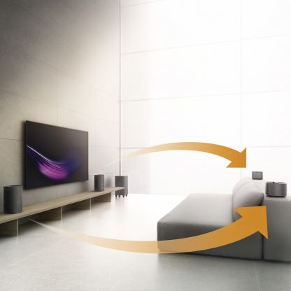 Philips Fidelio E6 - безжична 5.1 аудио система за домашно кино 3