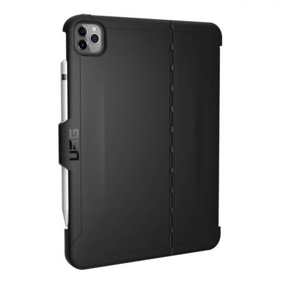 Urban Armor Gear Scout Case - удароустойчив хибриден кейс от най-висок клас за iPad Pro 12.9 (2020) (черен) 3