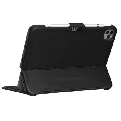 Urban Armor Gear Scout Case - удароустойчив хибриден кейс от най-висок клас за iPad Pro 12.9 (2020) (черен) 5