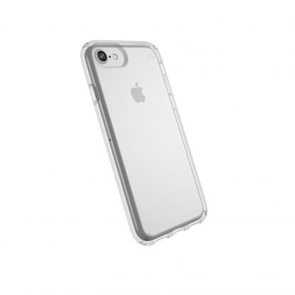 Speck Presidio Perfect Clear Case - удароустойчив хибриден кейс за iPhone 8, iPhone 7, iPhone SE (2020) (прозрачен) 2
