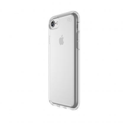 Speck Presidio Perfect Clear Case - удароустойчив хибриден кейс за iPhone 8, iPhone 7, iPhone SE (2020) (прозрачен) 3