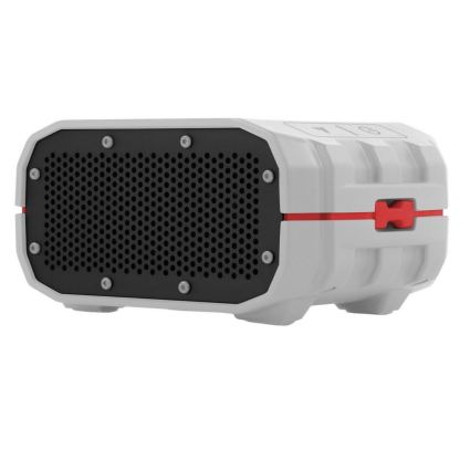 Braven BRV-1 Portable Wireless Waterproof Bluetooth Speaker - водо и удароустойчив безжичен спийкър, външна батерия 1400 mAh и спийкърфон за мобилни устройства (сив)