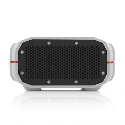 Braven BRV-1 Portable Wireless Waterproof Bluetooth Speaker - водо и удароустойчив безжичен спийкър, външна батерия 1400 mAh и спийкърфон за мобилни устройства (сив) 3