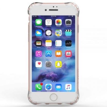 Ballistic Jewel Essence Case - хибриден удароустойчив кейс за iPhone SE 2020, iPhone 7, iPhone 8 (прозрачен с черни точки) 4