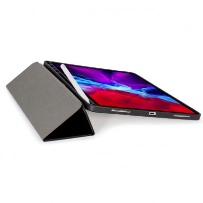 Torrii Torrio Plus Case - кожен кейс и поставка с отделение за Apple Pencil за iPad Pro 11 (2020), iPad Pro 11 (2018) (кафяв) 6