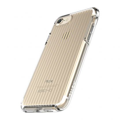 STILMIND Clear Wave Case - удароустойчив хибриден кейс за iPhone SE 2020, iPhone 7, iPhone 8, iPhone 6S, iPhoen 6 (прозрачен) 4