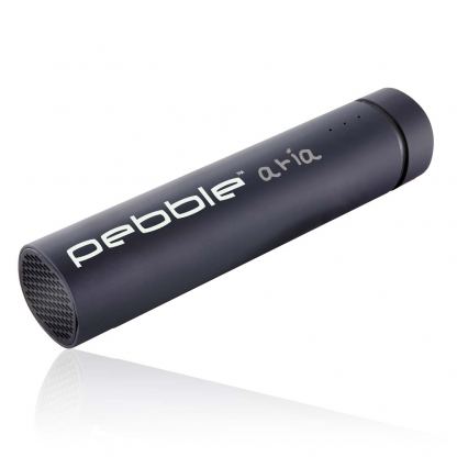 Veho Pebble Aria - резервна батерия 3500mah с вградена колонка за мобилни устройства (черен) 5