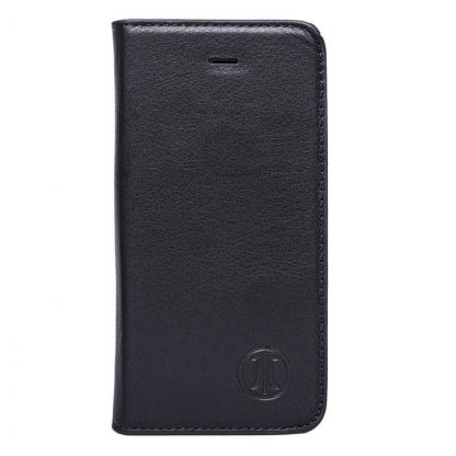 JT Berlin LeatherBook Magic Case - хоризонтален кожен (естествена кожа) калъф тип портфейл за iPhone 7 Plus, iPhone 8 Plus (черен) 3