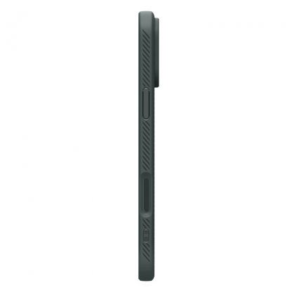 Удароустойчив силиконов (TPU) калъф за iPhone 18 Pro Max, iPhone 17 Pro Max- Spigen Liquid Air Case (зелен) 5