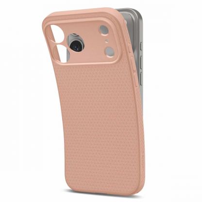Удароустойчив силиконов (TPU) калъф за iPhone 18 Pro Max, iPhone 17 Pro Max - Spigen Liquid Air Case (розов) 6