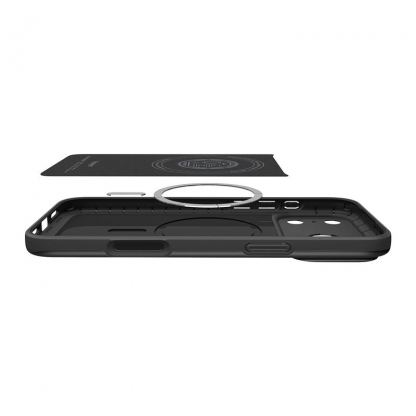 Качествен тънък матиран кейс с MagSafe за iPhone 18 Pro Max, iPhone 17 Pro Max - Spigen Thin Fit MagSafe Case (черен) 9