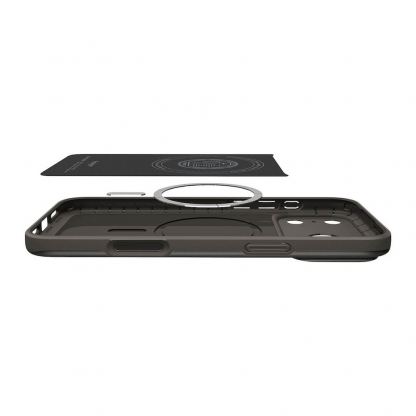 Качествен тънък матиран кейс с MagSafe за iPhone 18 Pro Max, iPhone 17 Pro Max - Spigen Thin Fit MagSafe Case (сив) 6